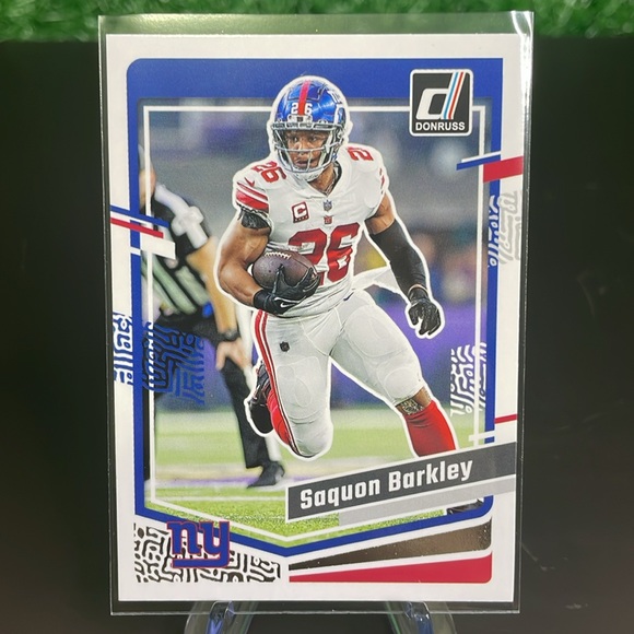 4. Panini Lot of 10 New York Giants Football Trading Cards 🏈 - Picture 3 of 11